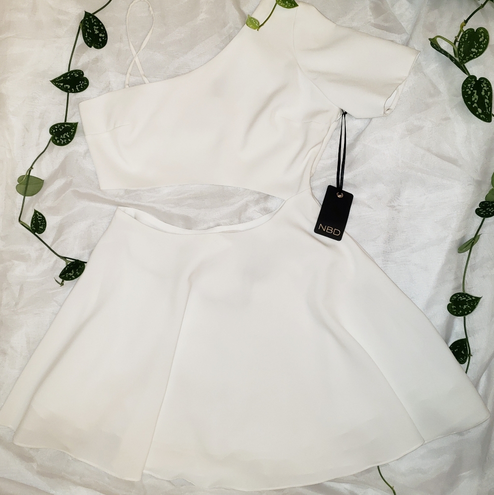 NBD white dress